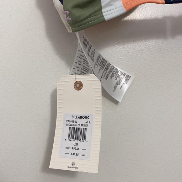 Billabong Bikini Top – Retro Stripe Knot Front - Picture 5 of 5